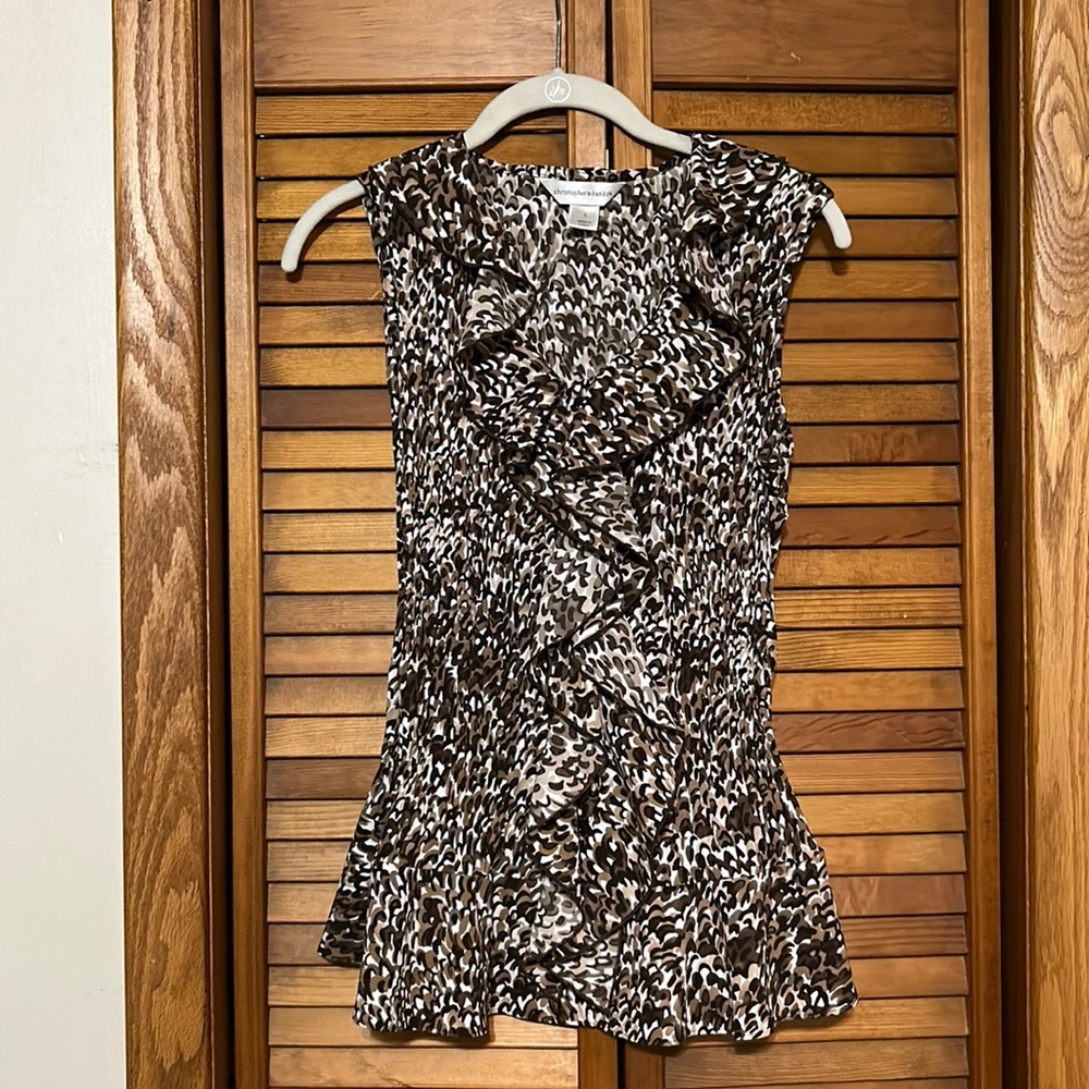 Animal Print Top